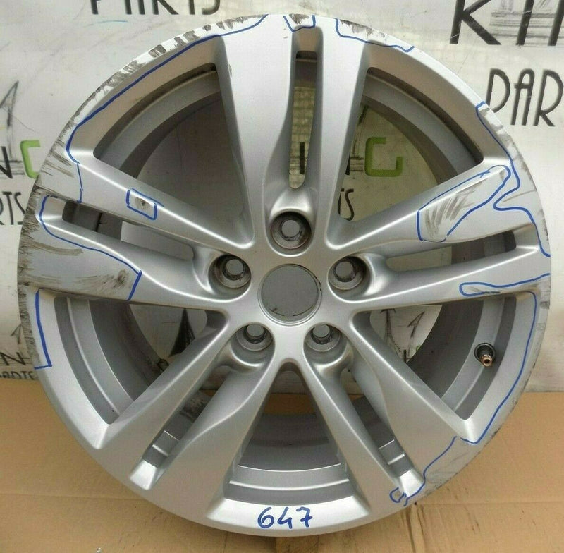 VAUXHALL ASTRA K 16" INCH RIM ALLOY WHEEL 16 X7J IS41 SILVER 39024544