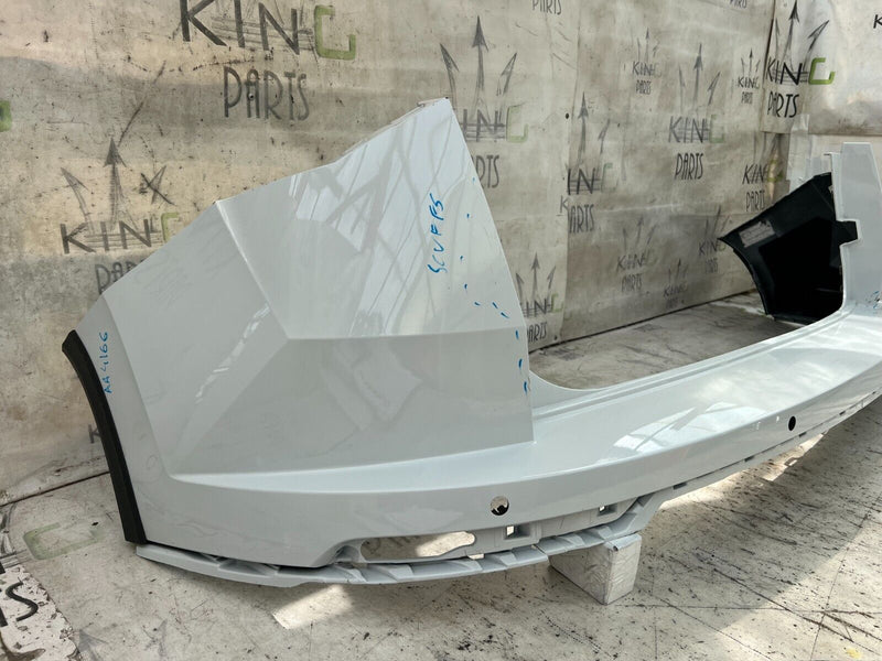 SKODA KAROQ LCI SE DRIVE 2021-ON TOP PART REAR BUMPER GENUINE 57A807421