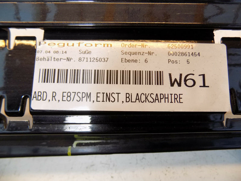 BMW 1 SERIES E87 M SPORT 5DR 04-11 SIDE SKIRT SILL COVER RIGHT DRIVER SIDE