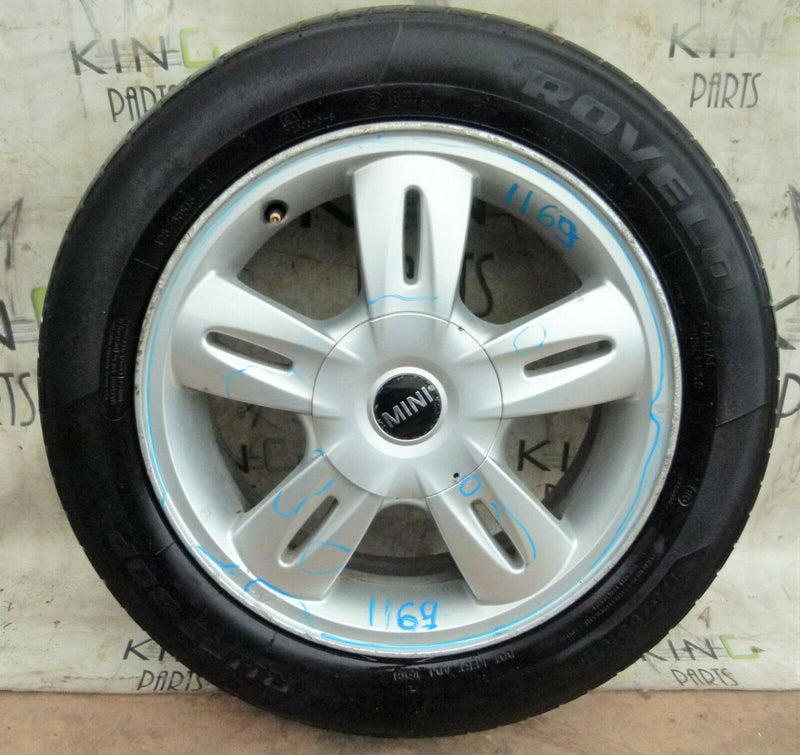 MINI COOPER ONE ALLOY WHEEL RIM 15" 5.5JX15H2 IS45 6763295 TYRE 175/65 R15