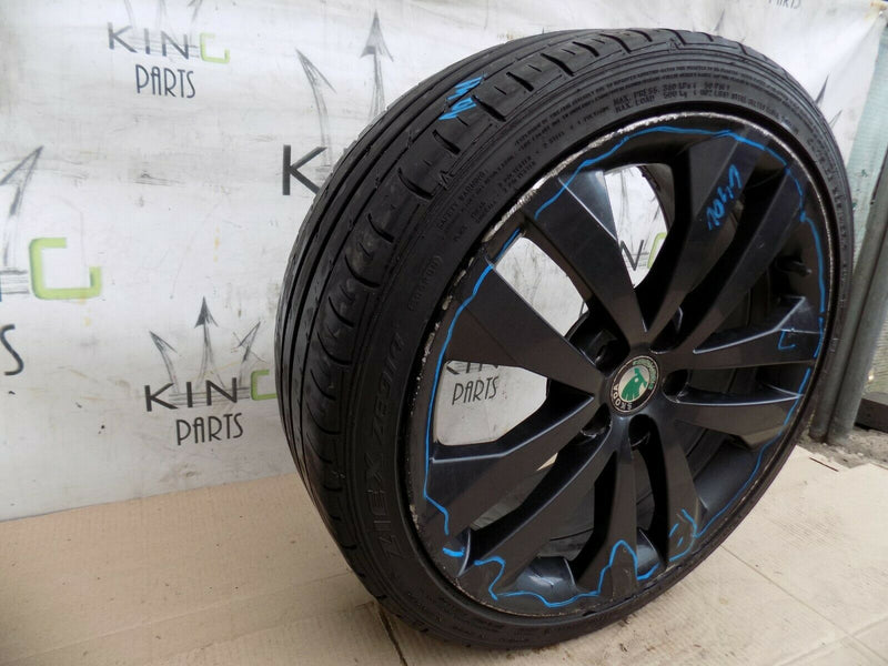 SKODA FABIA MONTE CARLO VRS 17" ALLOY WHEEL 7Jx17 ET45 + TYRE  - GENUINE