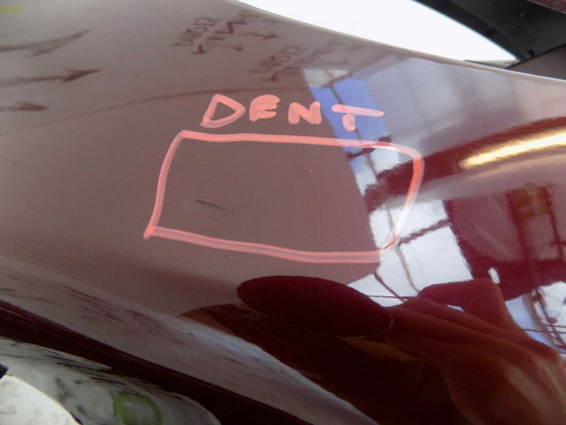 FIAT 500 S SPORT 2016-ON FACELIFT FRONT BUMPER MAROON 735619571
