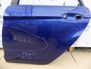 FORD FIESTA MK7 2008-2017 REAR LEFT DOOR PANEL BLUE *DAMAGE*