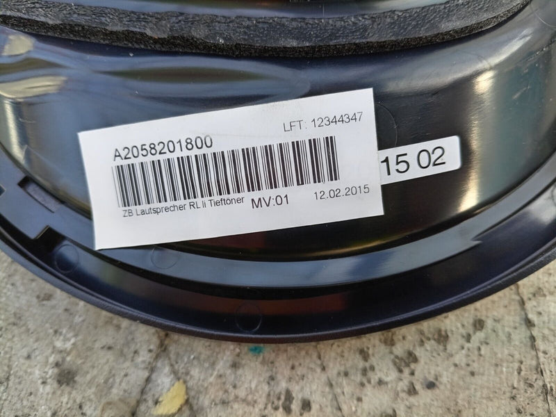 MERCEDES W205 C CLASS 2014-21 FRONT DOOR DRIVER SIDE SPEAKER A2058201800 #