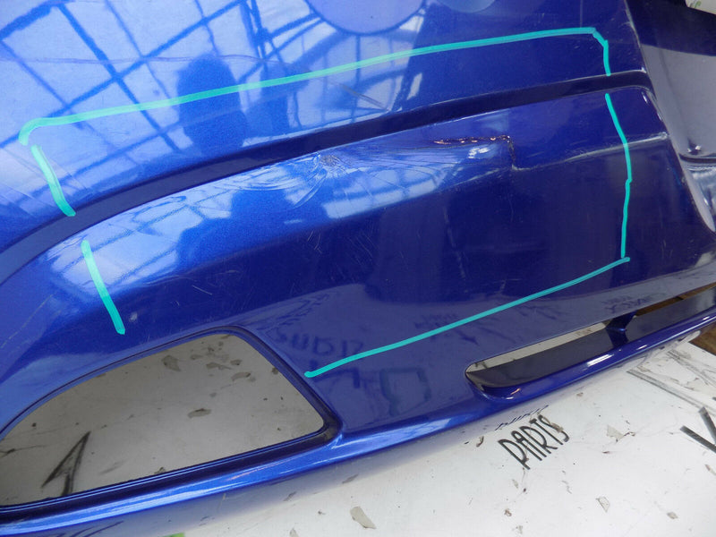 MAZDA II 2 MK3 DE 2007-2011 HATCHBACK BLUE REAR BUMPER GENUINE D651-50221