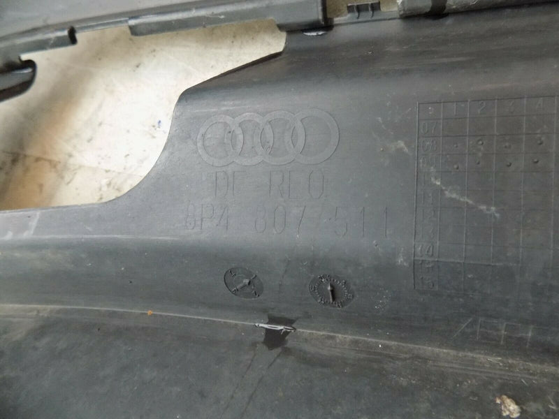 AUDI A3 8P4 2004-2008 SPORTBACK 5 DR BLACK REAR BUMPER GENUINE 8P4807511