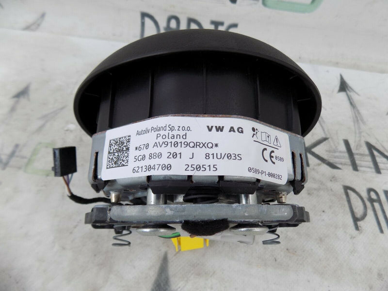 GENUINE VOLKSWAGEN GOLF GTD MK7 2012-2020 DRIVERS A-IR BAG ORIGINAL 5G0880201