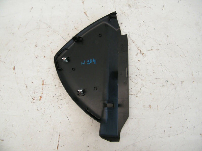 MERCEDES W204 2007-2014 BLACK PANEL TRIM COVER END CAP DASH AIRBAG LEFT DOOR