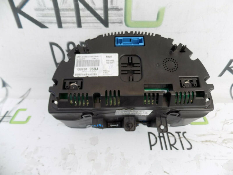 VW UP 2011-2016 SPEEDOMETER SPEEDO INSTRUMENT CLUSTER 1S0920960J *N3
