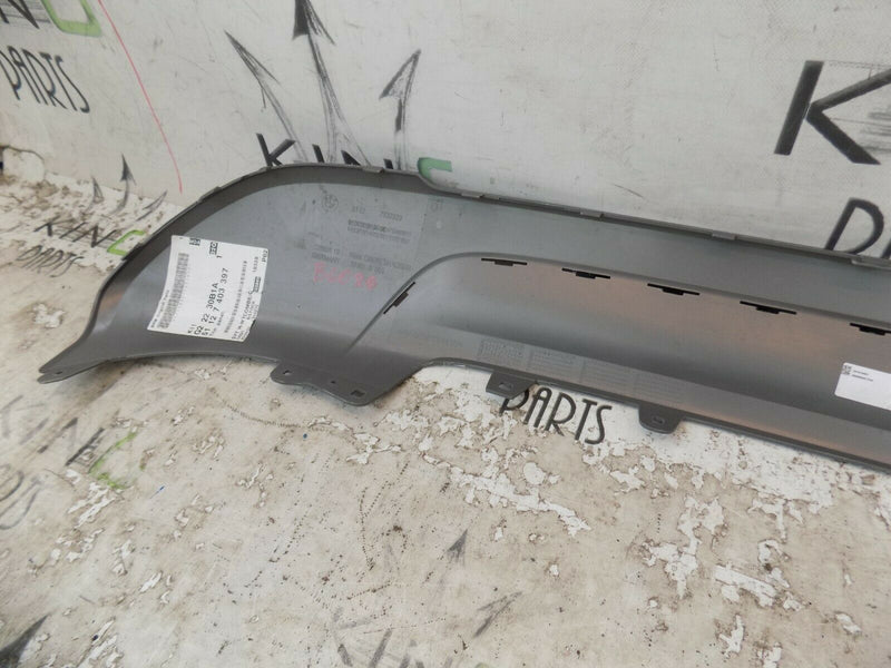 BMW X1 F48 SE 2016-2019 BLACK REAR BUMPER LOWER GENUINE 51127332323