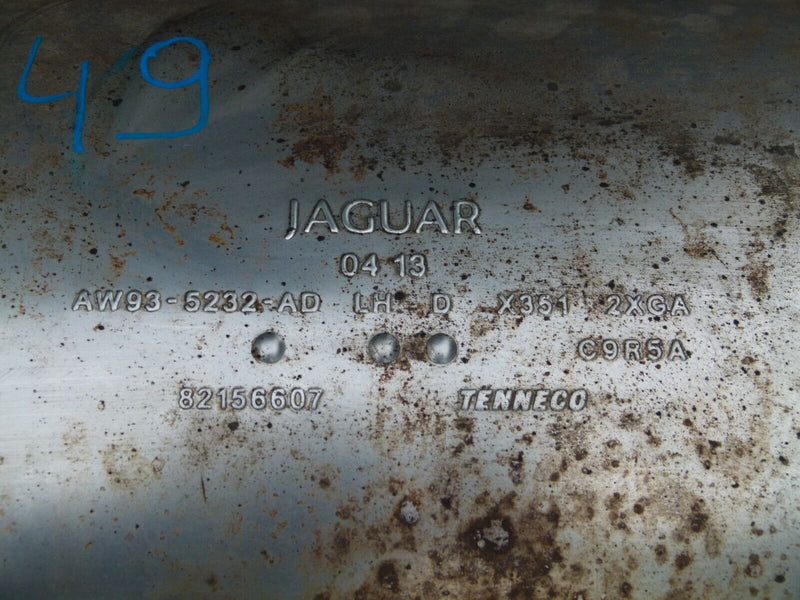 JAGUAR XJ X351 3.0 V6 LEFT SIDE EXHAUST MUFFLER BOX SILENCER *CUT TO ORDER