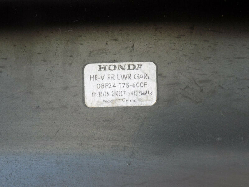 HONDA HR-V 2015-2019 REAR BUMPER SPOILER DIFFUSER GENUINE 08F24T7S