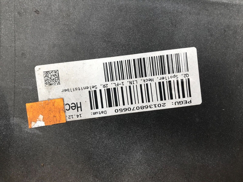 AUDI Q2 SPORT 2016-2019 REAR BUMPER LOWER SECTION GENUINE 81A807323