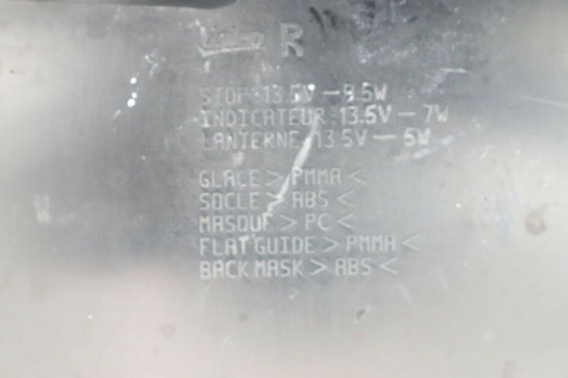 PEUGEOT 508 2019-ON BOOT LID TAILGATE RIGHT SIDE LED LIGHT LAMP REAR