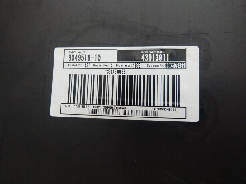 BMW 5 F11 ESTATE M-SPORT 2010-2013 REAR BUMPER PDC GENUINE 5112 7906327