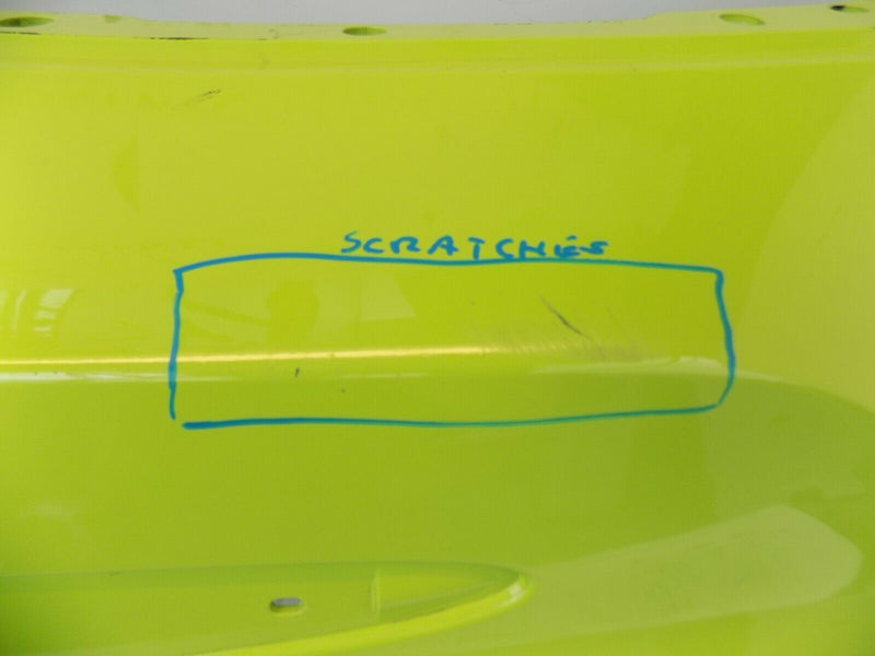FIAT 500 ABARTH 595 2017-ON FACELIFT FRONT BUMPER BRIGHT GREEN 735633044