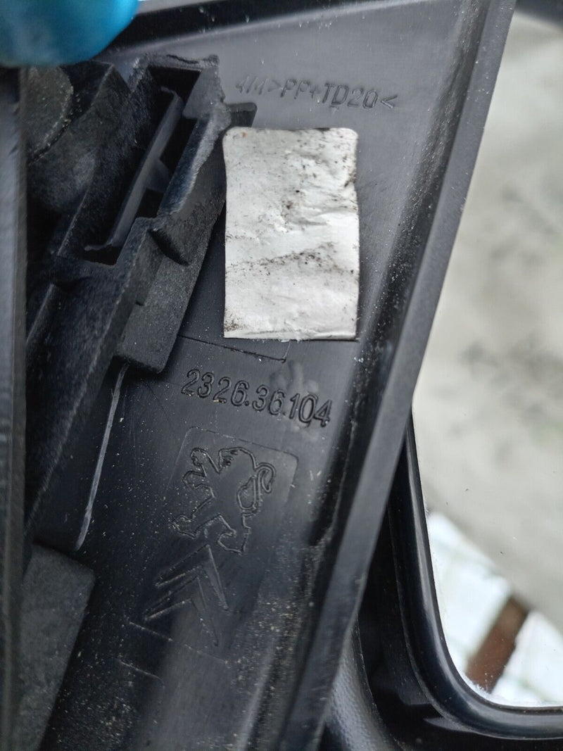 PEUGEOT PARTNER 2012-2018 DRIVER SIDE O/S ELECTRIC WING MIRROR 232636104