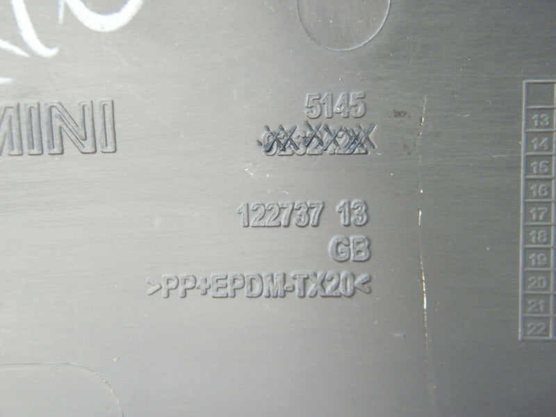 MINI ONE/ S/ COOPER F55/56/57 2014-ON FRONT RIGHT PANEL WITH HEADLIGHT CONTROL