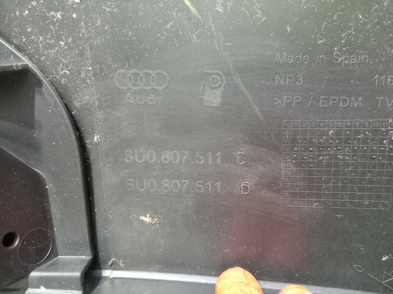 AUDI Q3 8U S-LINE 2011-2015 REAR BUMPER PDC GENUINE 8U0807511