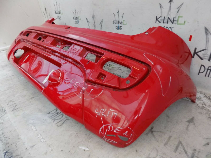 PEUGEOT 107 CITROEN C1 2005-2014 RED REAR BUMPER GENUINE 52159-0H050