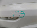 VW SCIROCCO Pre-Facelift 2008 - 2013 WHITE REAR BUMPER GENUINE 1K8807421