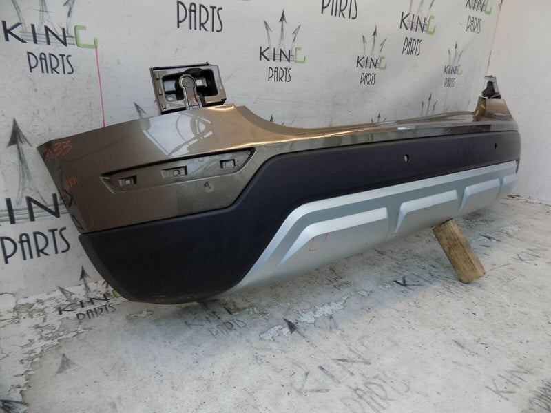 SKODA YETI 5L FCL 2014-2017 GREY REAR BUMPER + DIFFUSER PDC 5L6807421B