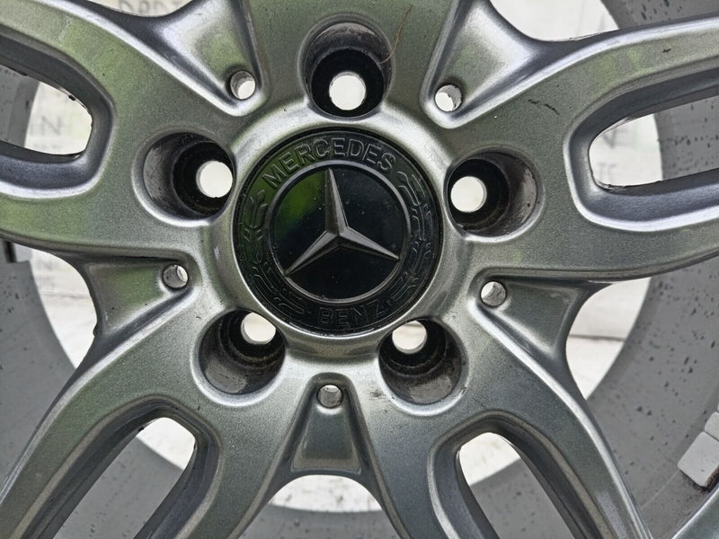 MERCEDES A W176 AMG GENUINE ALLOY WHEEL RIM 18" 7.5J ET52 TYRE 225/40 R18