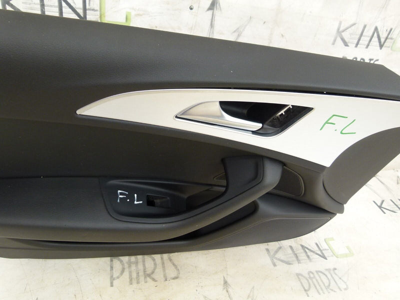 AUDI A6 C7 2011-14 AVANT FRONT DOOR CARD PANEL LEFT PASSENGER SIDE N/S 4G1867105