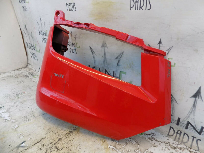 MAN TGX EURO 6 2020-ON RIGHT BUMPER CORNER UPPER IN RED GENUINE 171136490100