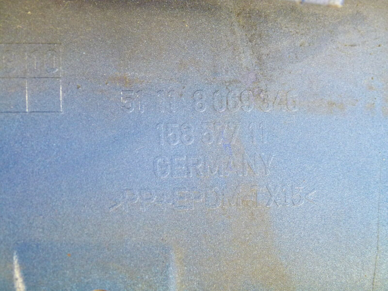 BMW 3 SERIES G20 G21 M-SPORT 2019-2022 BLUE FRONT BUMPER GENUINE 8069346