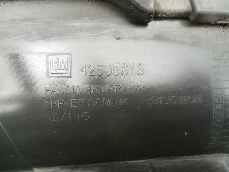 VAUXHALL MOKKA X FACELIFT 2016-19 REAR BUMPER LOWER SECTION PDC 42505613