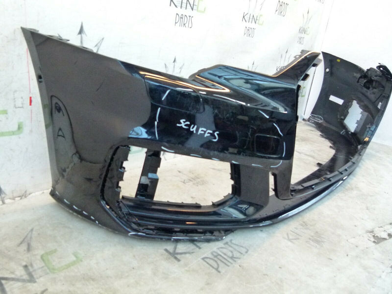 AUDI A6 C8 4K S-LINE 2018-22 BLACK FRONT BUMPER GENUINE4K0807437