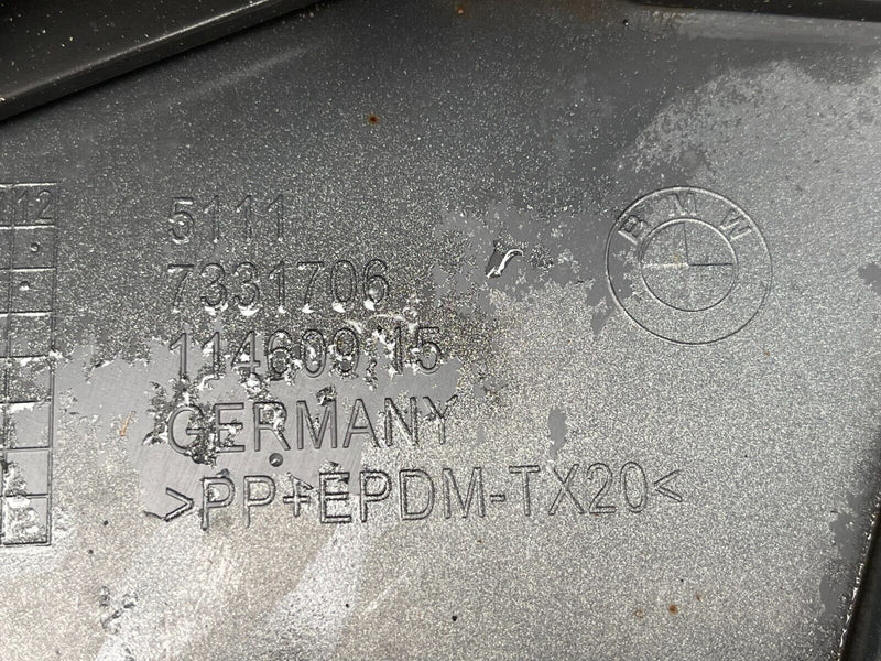 BMW 5 SERIES F10 FACELIFT 2014-2017 FRONT BUMPER PDC GENUINE 7331706