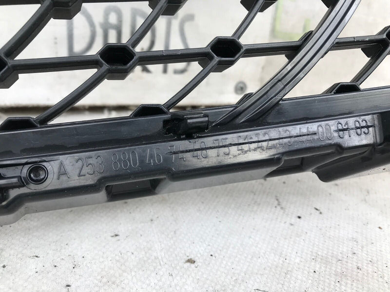 MERCEDES GLC X253 LCI AMG 2019-22 FRONT BUMPER GRILLE GENUINE A2538804674