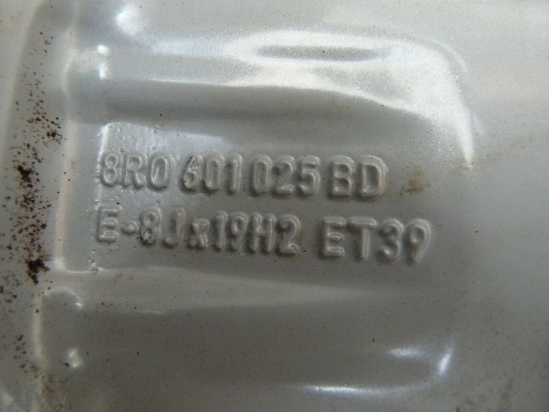 AUDI Q5 S-LINE 19" 8JX19 H2 ET39 ALLOY WHEEL 8R0601025 BD +TYRE 235/55R19