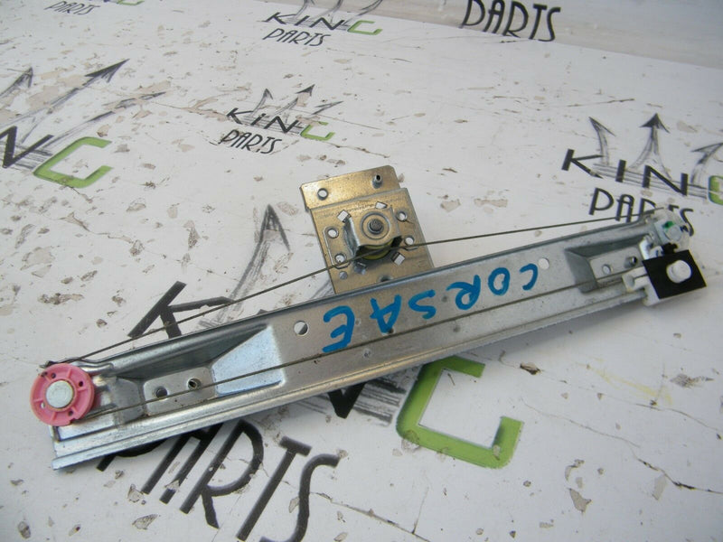 VAUXHALL CORSA E 2014-ON DRIVER SIDE REAR MANUAL WINDOW REGULATOR 13188504