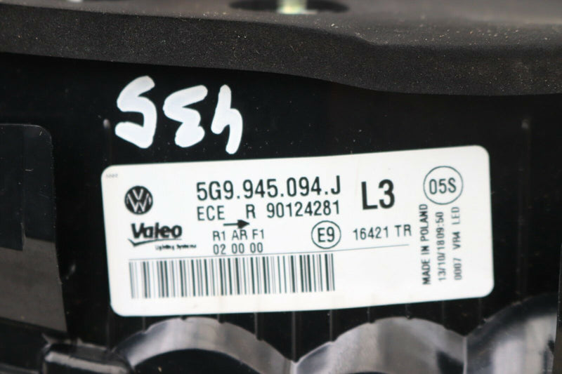 VW GOLF MK7.5 2016-ON WAGON FACELIFT BOOT LID TAILGATE RIGHT LED LIGHT LAMP