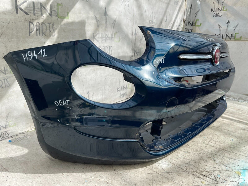 FIAT 500 LOUNGE FACELIFT 2015-23 FRONT BUMPER & TOP BADGE LOGO 735619491