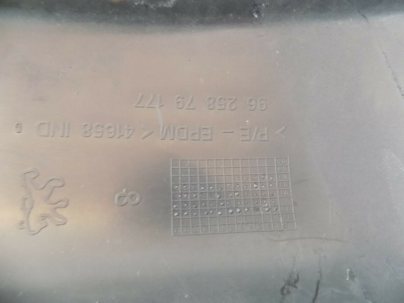 PEUGEOT 206 02-09 FRONT BUMPER TOP SECTION TRIM MOULDING PANEL 9625879177