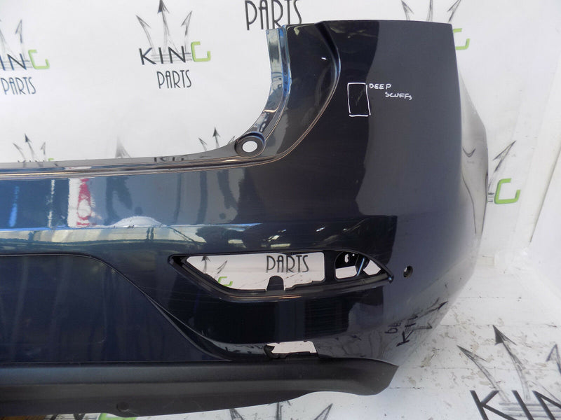 VOLVO V40 2013-2017 DARK BLUE REAR BUMPER & DIFFUSER GENUINE 31283756