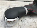 SKODA RAPID NH 13-22 GEAR STICK DSG LEATHER KNOB GAITER RED THREAD 5JC713123Q