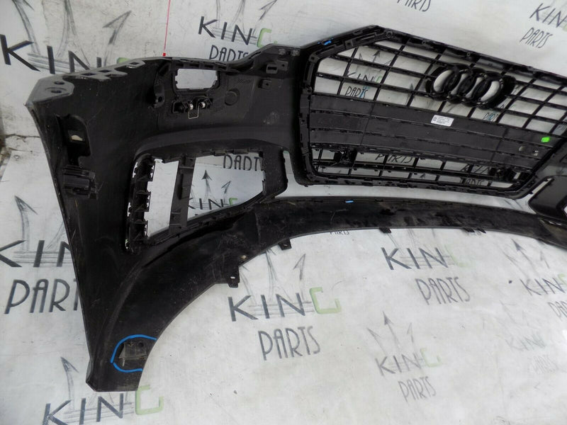 AUDI A6 S-LINE 4K0 C8 2019-ON BLACK FRONT BUMPER GENUINE 4K0807095A
