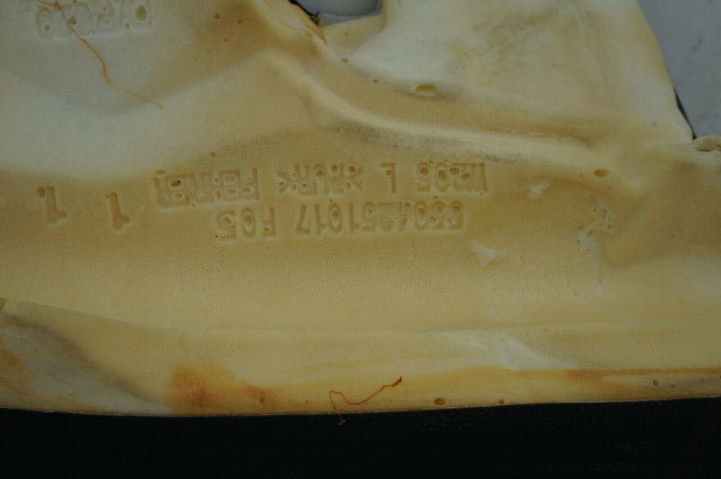 MERCEDES C-CLASS 2014-ON W205 AMG REAR SEAT LEFT SIDE PANEL BLACK LEATHER - B01