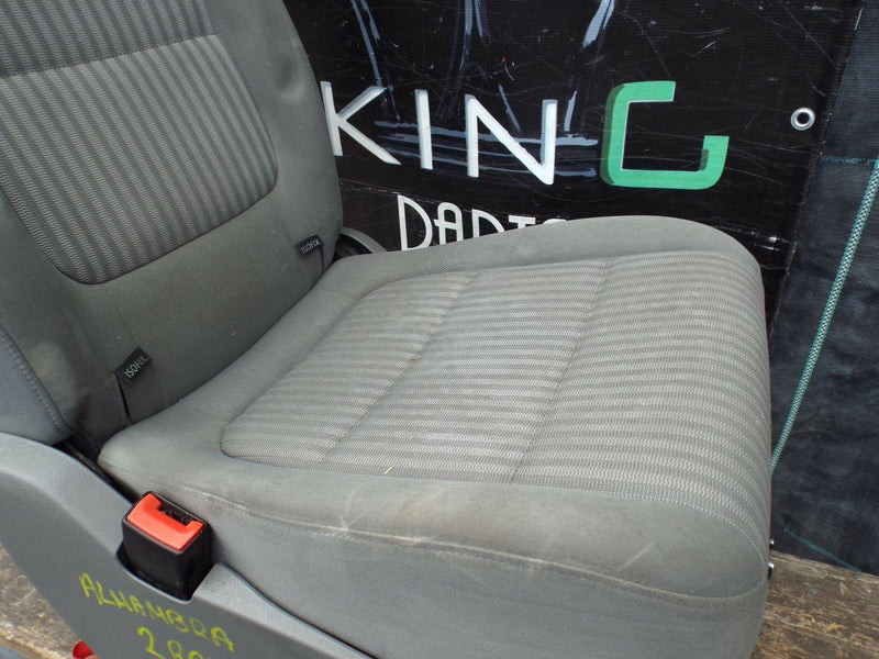 SEAT ALHAMBRA MK2 2010-2015 SECOND ROW SEAT LEFT PASSENGER SIDE N/S
