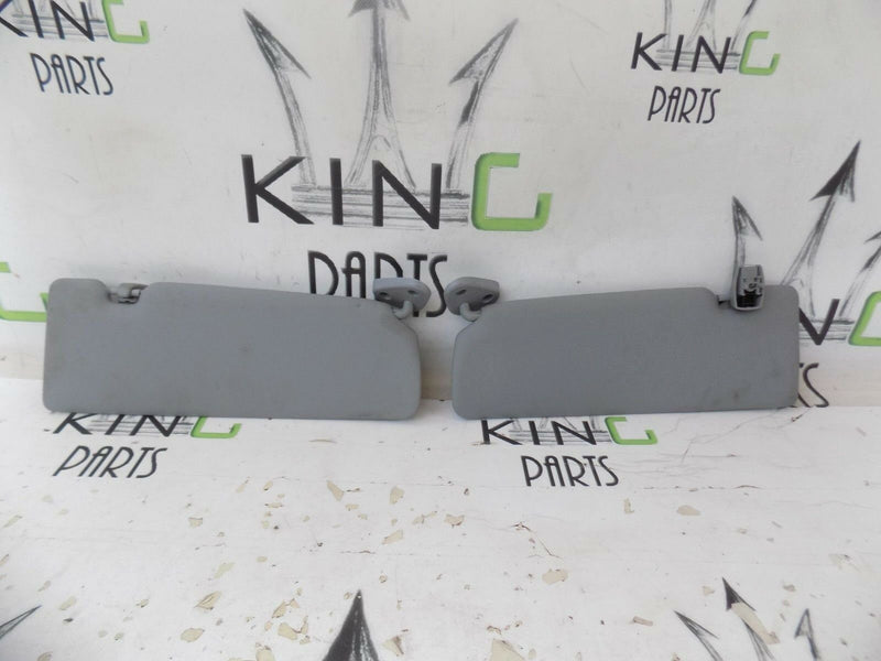 BMW 1 SERIES E87 2004-2013 PAIR OF SUN VISORS WITH MIRROR GREY 7120559 7252506