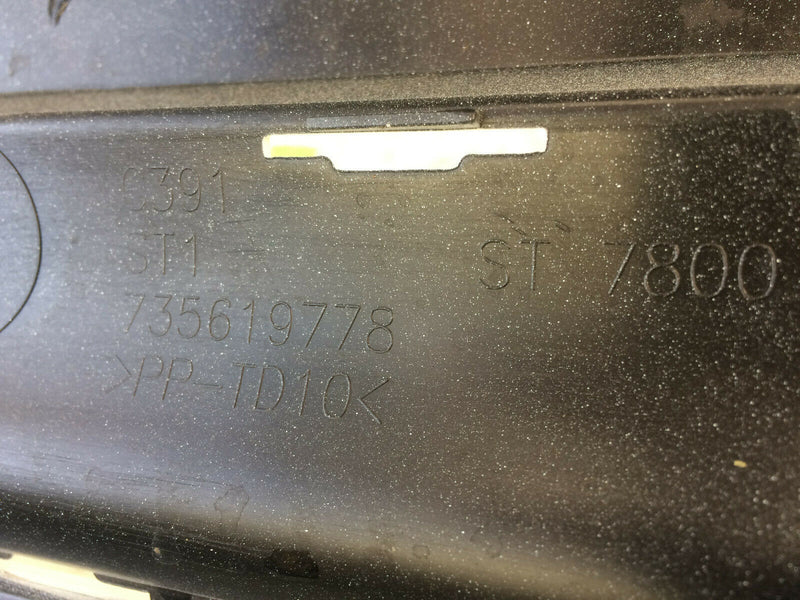 FIAT 500 2015-ON FACELIFT REAR BUMPER WHITE *NO PDC* GENUINE 735619778