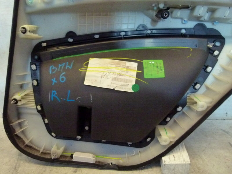 BMW X6 E71 2008-2013 FACELIFT REAR LEFT PASSENGER SIDE DOOR CARD 6314644RL