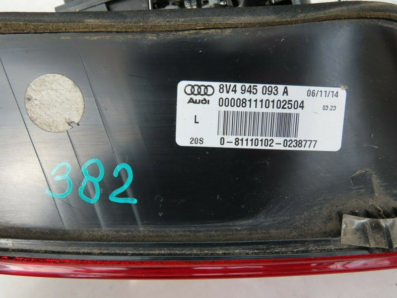AUDI A3 8V 2013-2016 LEFT SIDE REAR INNER BOOT TAIL LIGHT LAMP 8V4945093A