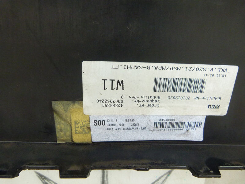 BMW 3 SERIES G20 G21 M-SPORT FRONT BUMPER GENUINE PDC 8069346