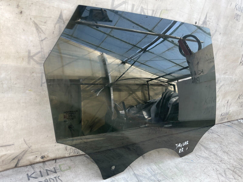 JAGUAR XE X760 2015-23 REAR DOOR RIGHT DRIVER SIDE TINTED WINDOW GLASS GENUINE